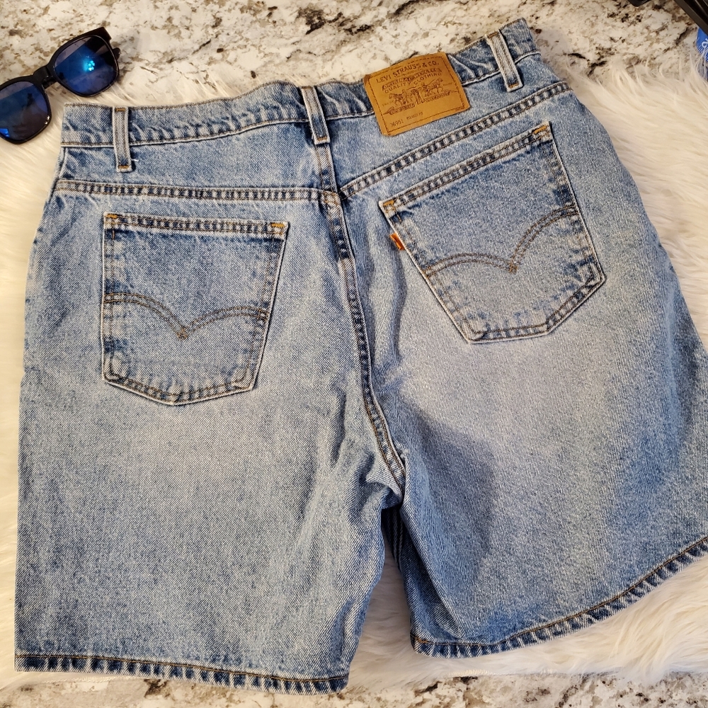 Levis Orange Tab vintage sz 16 951 jean shorts